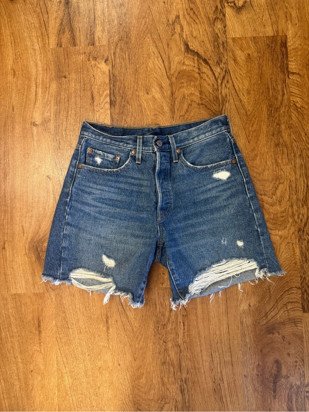 501 Levi’s Denim Jeans Shorts. Size 27.